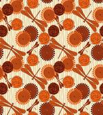 Orange Flowers Dragonfly