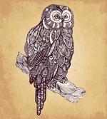 Bird Vintage Style