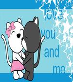 Love You and Me with Cats
