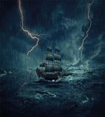 Pirate Vintage Ship