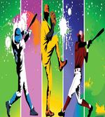 Baseball Grunge Splash
