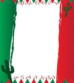 Mexican Colors Flags Cacti
