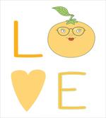 Nerdy Orange in Eyeglasses