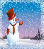 Happy Cartoon Snowfall