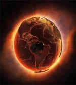 Vivid Burning Earth Heat