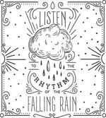 Lettering Words and Sun