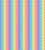 Rainbow Honeycomb Leaf artwork