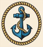 Sailor Emblem with Rope