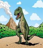 T-Rex Active Volcano