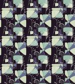 Mosaic Look Square Monotone Trees