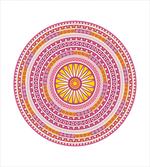 Abstract Bohemian Medallion