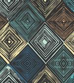 Retro Rhombus Pattern