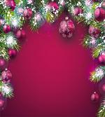Tree Balls Snowflakes artwork