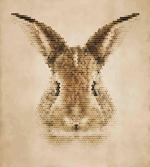 Dots Bunny Geometric