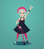 Rocker Old Lady