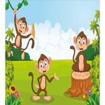 3 Monkeys Safari artwork