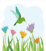 Garden Art Hummingbird