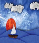 Ship on Misty Waters