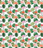 Hipster Flamingo Monstera