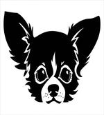 Monochrome Puppy Head
