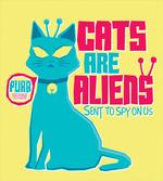 Cats are Aliens Cartoon