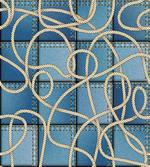 Denim Patchwork Rope