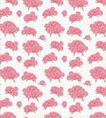 Peonies with Dots on Back