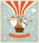 Father Christmas Deer