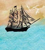 Vintage Ship Motif