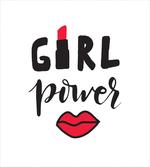 Lipstick in Text Design