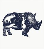 Woman and Animal Motifs Spots