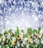Bokeh Snowflakes artwork