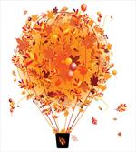 Autumn Concept Air Balloon
