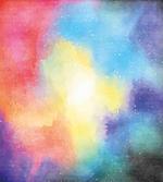 Watercolor Star Galaxy