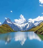 Snow Frozen Lake Swiss