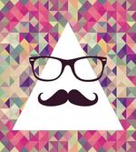 Hipster Mustache Glasses