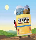 Crowded Yellow Bus