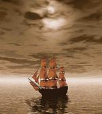 Lonely Ship Sailing