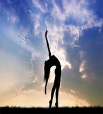 Silhouette Dancing Nature