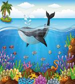 Whale in Ocean Planet