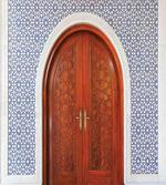Antique Stars Wooden Door