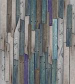 Blue Grey Planks Grunge
