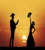Flamenco Dancer Guitar