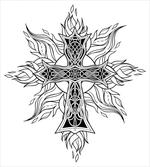 Gothic Flames Shape