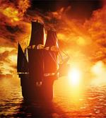 Ship Sunset
