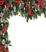 Holly Mistletoe Cones artwork