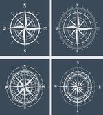 White Compass Design