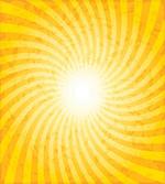 Sunburst Spiral Stripes
