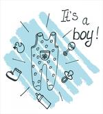 Its a Boy Paintbrush