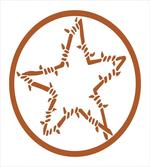Barbed Wire Star